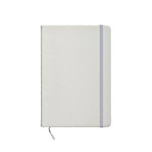 Carnet avec couverture en PU recyclé avec feuilles lignées (80 pag.) 6