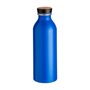 Gourde en aluminium avec bouchon avec insert en bambou, 500 ml 2