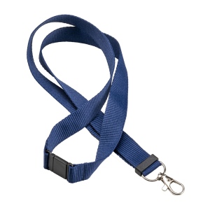 Lanyard en polyester recyclé  R-PET avec mousqueton et fermeture de sécurité 4