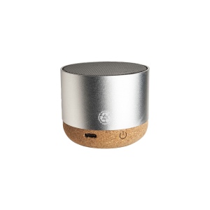 Mini enceinte Bluetooth avec base en liège 3