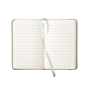 Cahier avec couverture en PU aux couleurs pastel et fermeture élastique 6