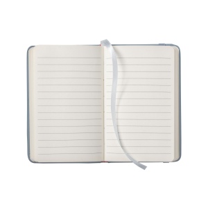 Cahier avec couverture en PU aux couleurs pastel et fermeture élastique 8