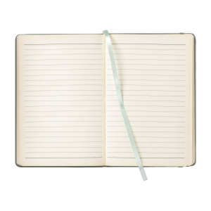 Cahier avec couverture en PU aux couleurs pastel et fermeture élastique 6