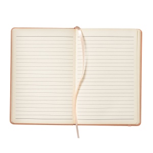 Cahier avec couverture en PU aux couleurs pastel et fermeture élastique 9