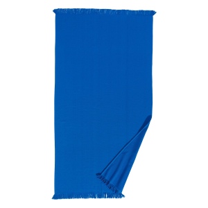 Serviette de plage/Fouta frangée en coton recyclé 11