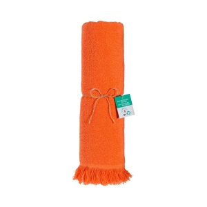 Serviette de plage/Fouta frangée en coton recyclé 13