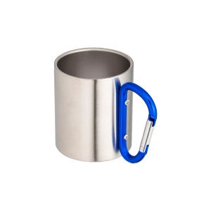 Tasse en acier avec poignée à mousqueton en aluminium, 200 ml 7