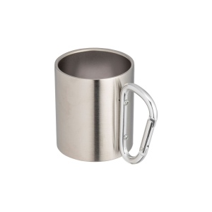 Tasse en acier avec poignée à mousqueton en aluminium, 200 ml 9