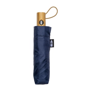 Mini parapluie automatique en R-pet avec poignée en bambou 4