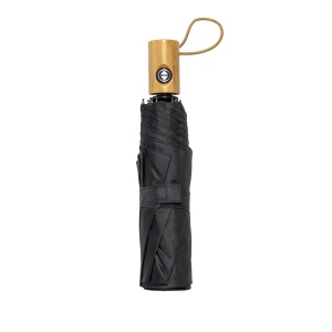 Mini parapluie automatique en R-pet avec poignée en bambou 16