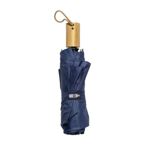 Mini parapluie automatique en R-pet avec poignée en bambou 6