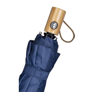 Mini parapluie automatique en R-pet avec poignée en bambou 9