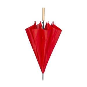 Parapluie golf automatique avec poignée en bois 15