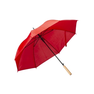 Parapluie golf automatique avec poignée en bois 4