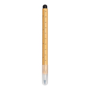 Crayon règle en bambou effaçable de longue durée avec gomme à écran tactile 3