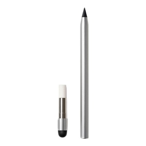 Crayon en aluminium effaçable de longue durée, avec gomme pour écran tactile 7