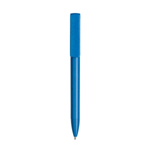 Stylo twist en PP et paille de blé avec support pour téléphone portable 11