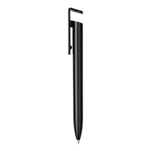 Stylo twist en PP et paille de blé avec support pour téléphone portable 6