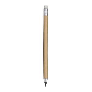Crayon de couleur longue durée en papier recyclé avec gomme 3