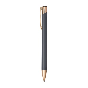 Stylo à bille en aluminium avec détails métalliques de couleur or rose 9