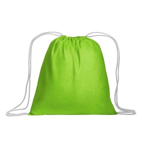 Sac à dos en coton 120 g/m2, avec fermeture à étranglement. Il est certifié OEKO-TEX®. 13