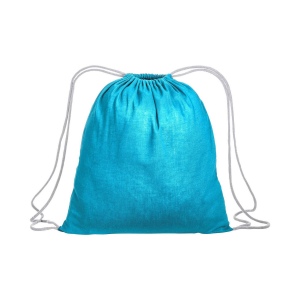 Sac à dos en coton 120 g/m2, avec fermeture à étranglement. Il est certifié OEKO-TEX®. 14