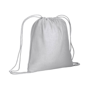 Sac à dos en coton 120 g/m2, avec fermeture à étranglement. Il est certifié OEKO-TEX®. 12