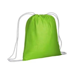 Sac à dos en coton 120 g/m2, avec fermeture à étranglement. Il est certifié OEKO-TEX®.