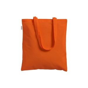 Tote bag uni en coton recyclé de 140 g/m2. Certifié GRS 44