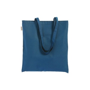 Tote bag uni en coton recyclé de 140 g/m2. Certifié GRS 20