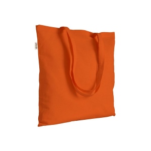 Tote bag uni en coton recyclé de 140 g/m2. Certifié GRS 11