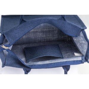 Sac en jute avec poignées en coton. Fermeture à glissière 24