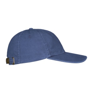 Casquette de base-ball en coton lavé à la pierre 260 g/m2, 6 panneaux 18