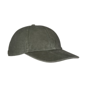 Casquette de base-ball en coton lavé à la pierre 260 g/m2, 6 panneaux 6