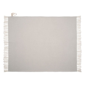 Couverture à franges fabriquée à partir de matériaux 100 % recyclés 11