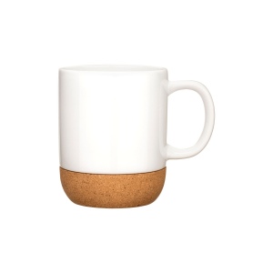 Mug en céramique de 410 ml avec base en liège amovible 3
