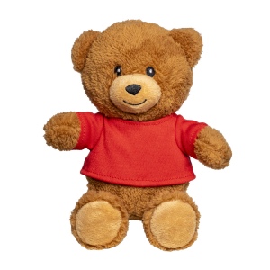 Ourson en polyester avec t-shirt personnalisable 3