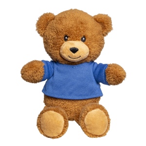 Ourson en polyester avec t-shirt personnalisable
