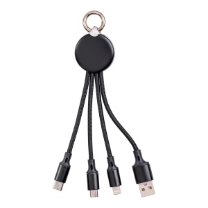 Set de câbles Micro USB, lighthing, type C avec LED 3