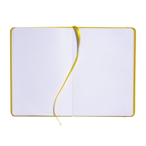 Cahier avec couverture en PU. Feuilles pointillées sur papier blanc (80 pages) 12