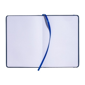 Cahier avec couverture en PU. Feuilles pointillées sur papier blanc (80 pages) 13