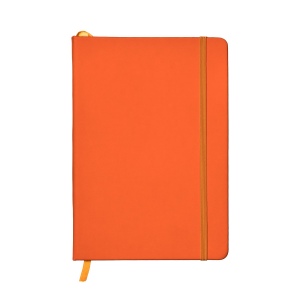 Cahier avec couverture en PU. Feuilles pointillées sur papier blanc (80 pages) 3