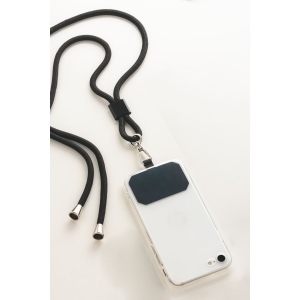 Lanière en polyester pour téléphone portable avec étiquette à personnaliser 5