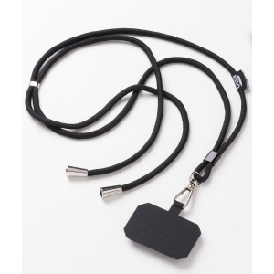 Cordon pour badge/téléphone portable en RPET avec étiquette à personnaliser 4