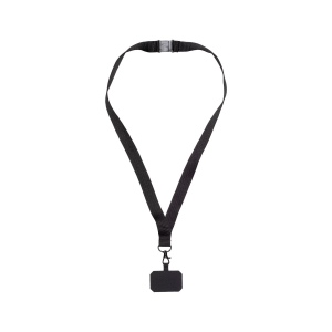 Ruban de cou en polyester avec étiquette pour téléphone portable 3