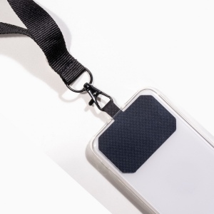 Ruban de cou en polyester avec étiquette pour téléphone portable 5