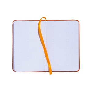 Cahier avec couverture en PU. Feuilles pointillées sur papier blanc (80 pages) 11