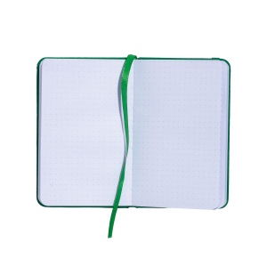 Cahier avec couverture en PU. Feuilles pointillées sur papier blanc (80 pages) 14