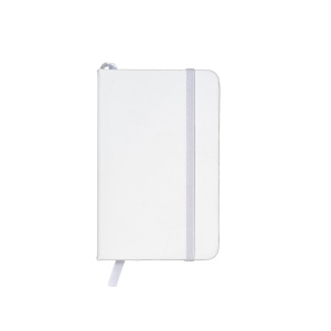 Cahier avec couverture en PU. Feuilles pointillées sur papier blanc (80 pages) 9