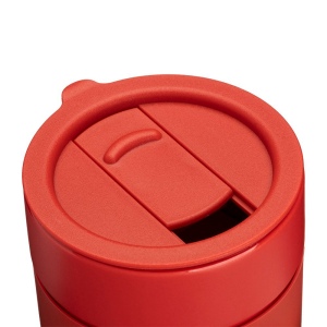 Tasse en céramique siliconée de 300 ml. Bouchon amovible en PP avec ouverture à glissière 22